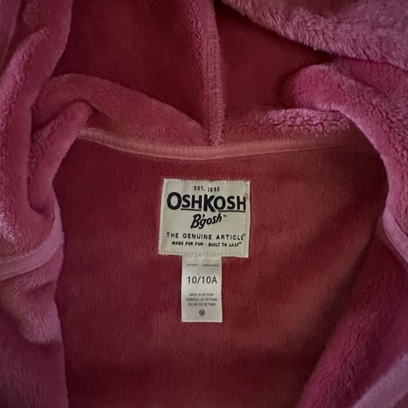 Girls size 10 Carter’s fleece jacket - Picture 2 of 2